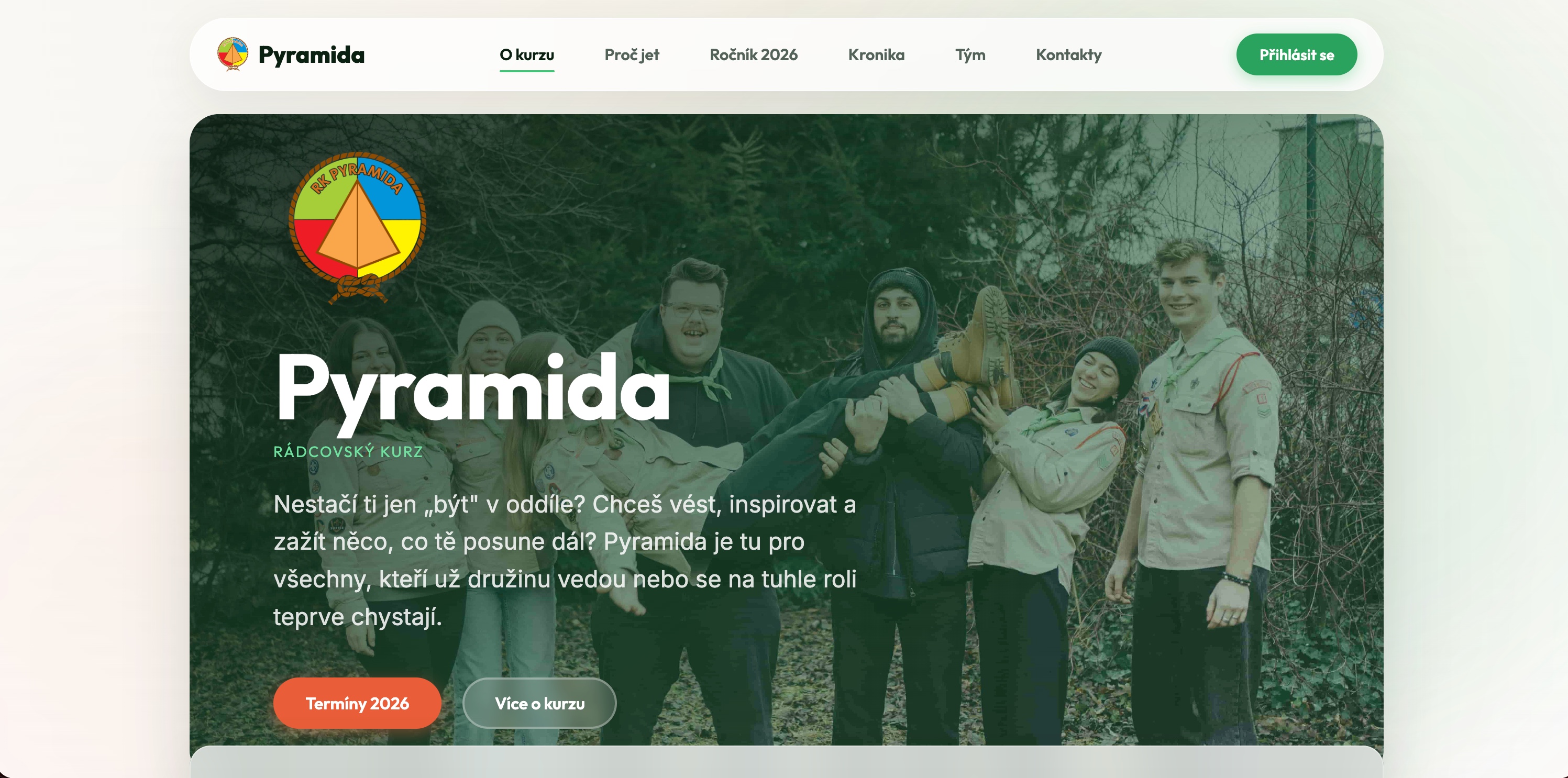 Skaut - moderní redesign